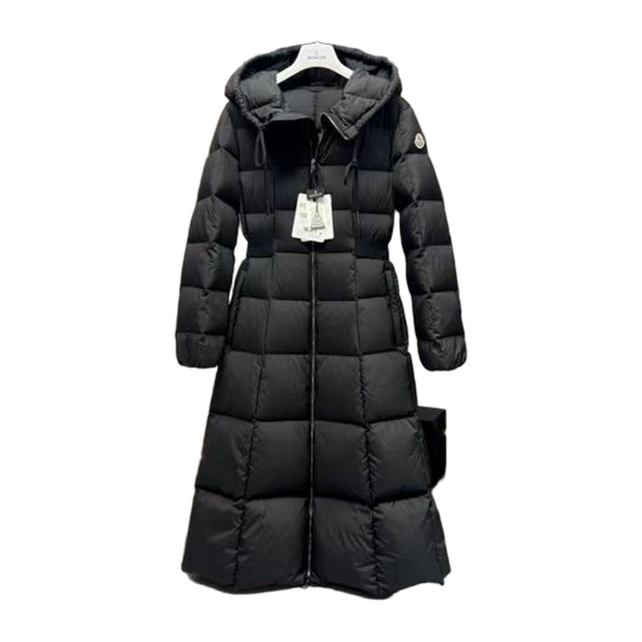 Moncler Fitted Hooded Down Jacket — Black — #220