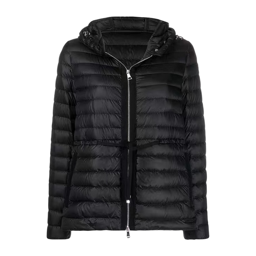 Moncler Women's Minimal Lightweight Down Jacket — Black — #223