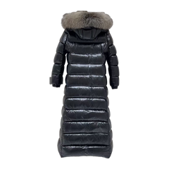 Moncler Hudson Long Down Jacket — Black — #186