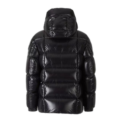 Moncler Dougnac Hooded Down Jacket — Black — #243