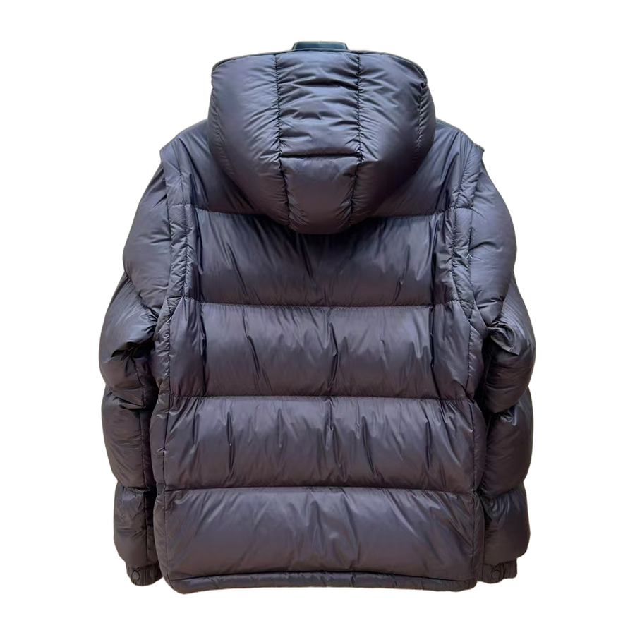 Moncler Hooded Down Puffer Jacket — Black — #253