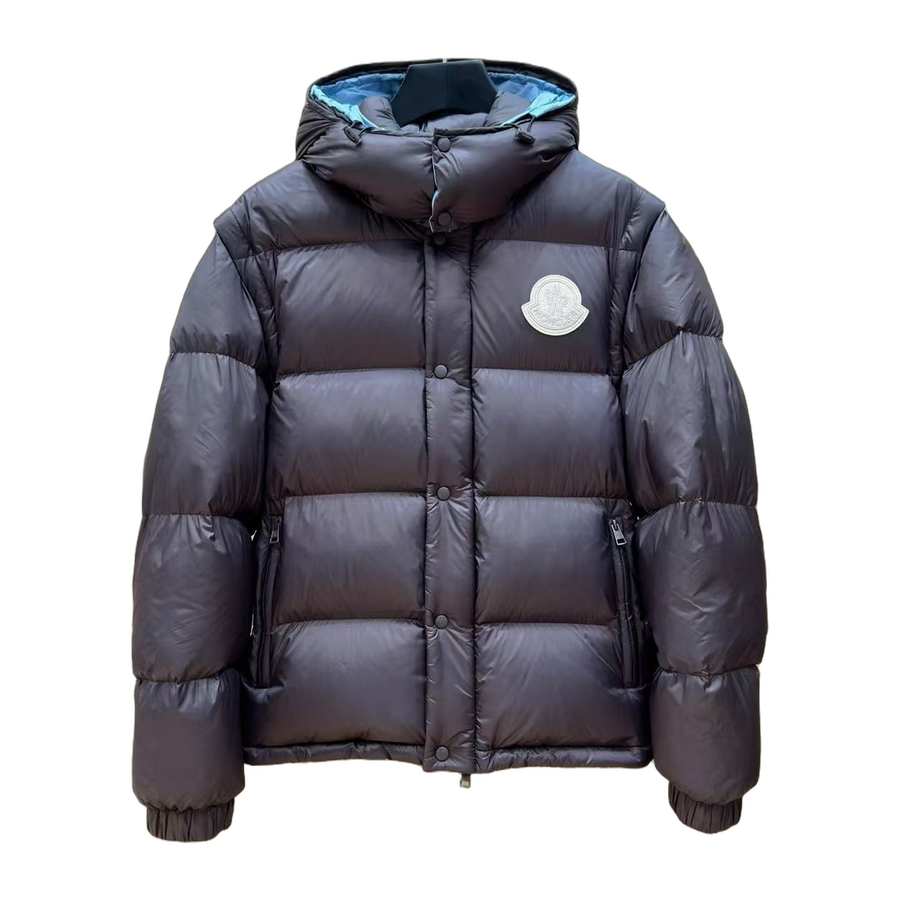 Moncler Hooded Down Puffer Jacket — Black — #253