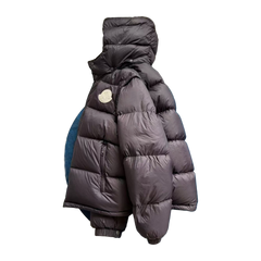 Moncler Cyclone Convertible Down Jacket — Black — #254