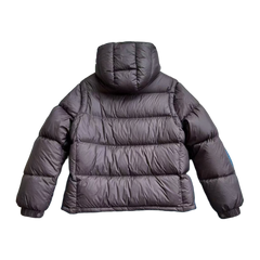 Moncler Cyclone Convertible Down Jacket — Black — #254
