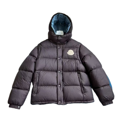 Moncler Cyclone Convertible Down Jacket — Black — #254