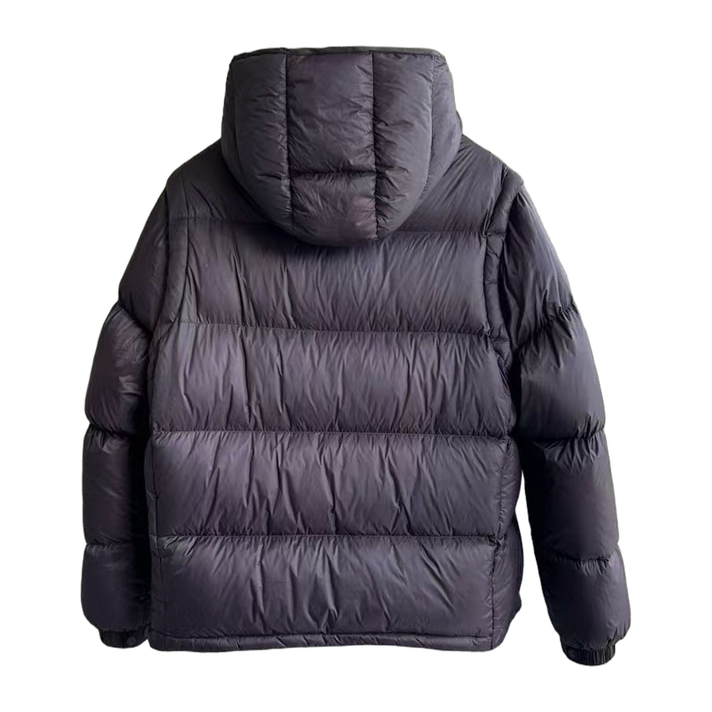 Moncler Cyclone Convertible Down Jacket — Black — #254