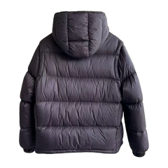 Moncler Cyclone Convertible Down Jacket — Black — #254