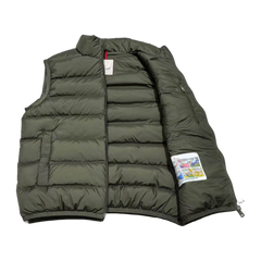 Moncler Stand-Collar Down Vest Style K77 — Green — #301