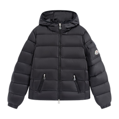 Moncler Gles Fitted Short Down Jacket — #198