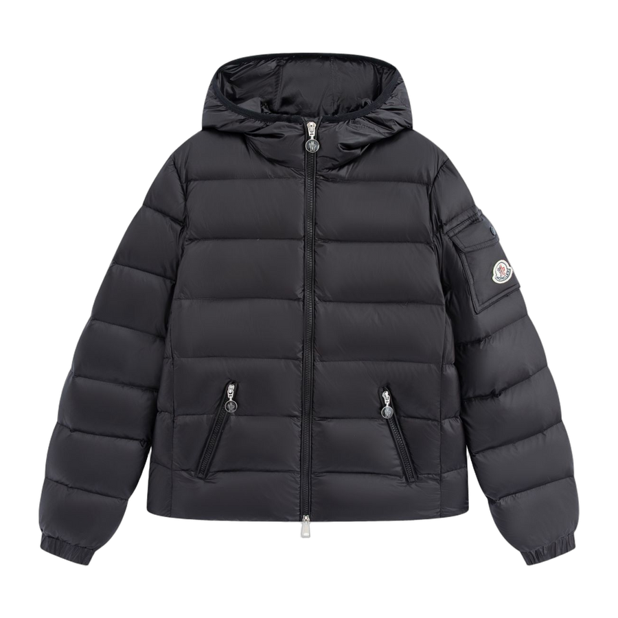 Moncler Gles Fitted Short Down Jacket — #198