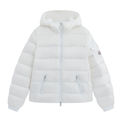 Moncler Gles Fitted Short Down Jacket — #198