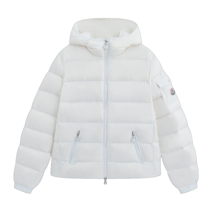 Moncler Gles Fitted Short Down Jacket — #198