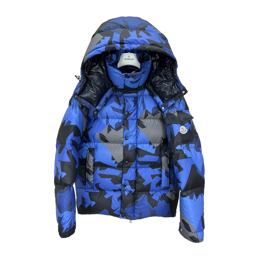 Moncler Mosa Camouflage Down Jacket — #200