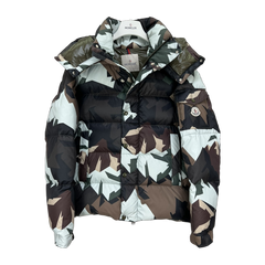 Moncler Mosa Camouflage Down Jacket — #200