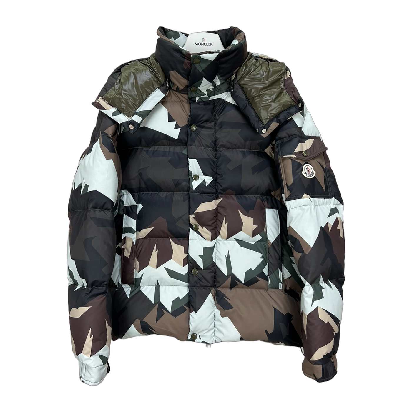 Moncler Mosa Camouflage Down Jacket — #200