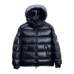 Moncler Maire Hooded Short Down Jacket — #214
