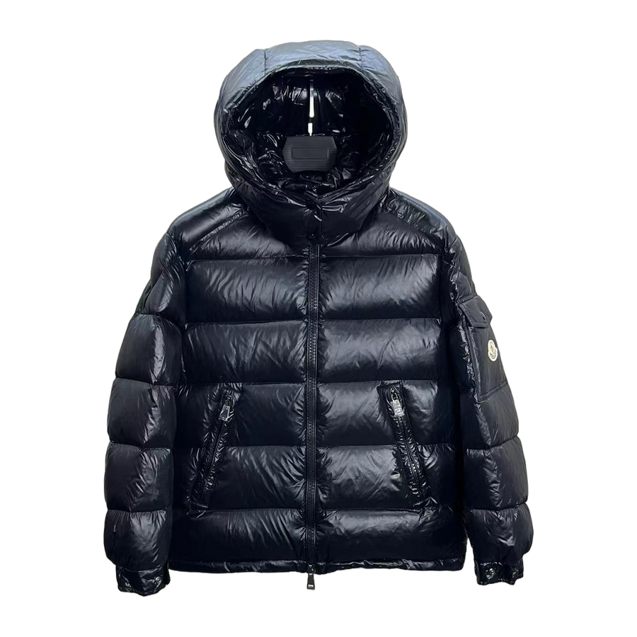 Moncler Maire Hooded Short Down Jacket — #214