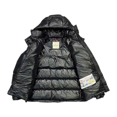 Moncler Maire Hooded Short Down Jacket — #214