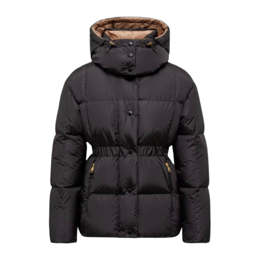 Moncler Agneux Square-Quilted Hooded Down Jacket — #242