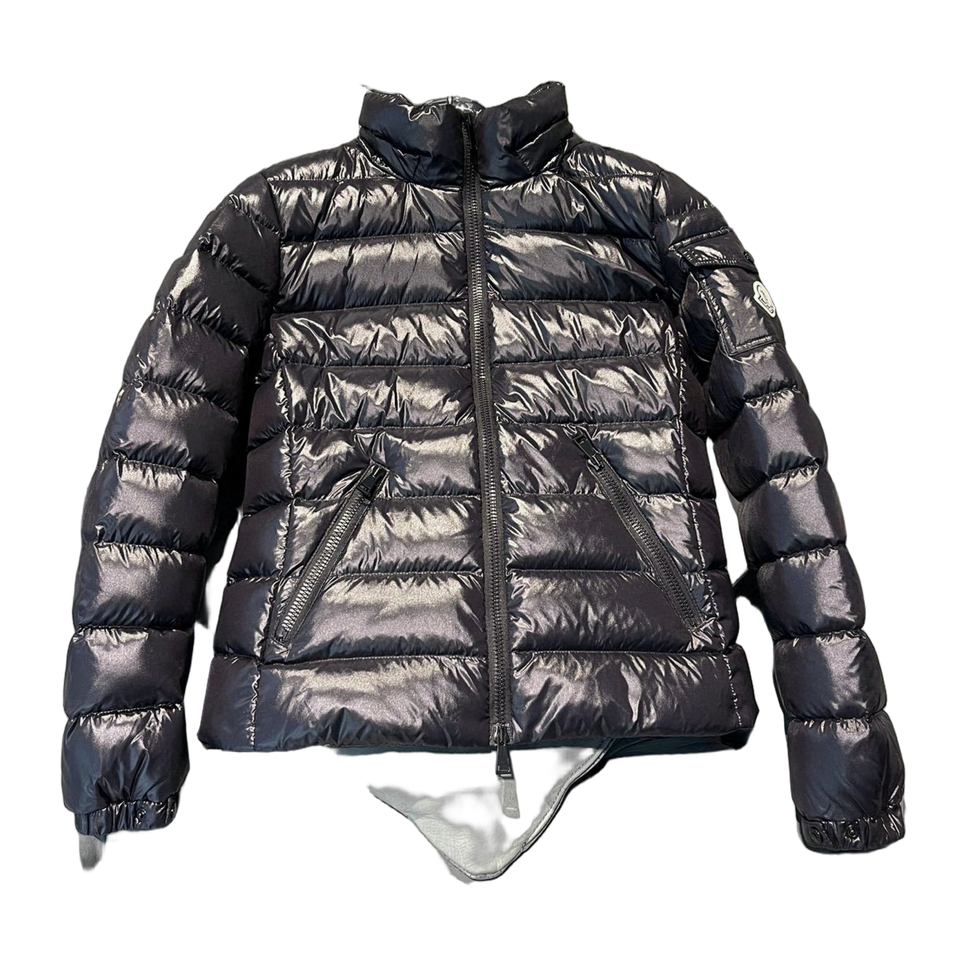 Moncler Bady Hooded Short Down Jacket — Black — #272