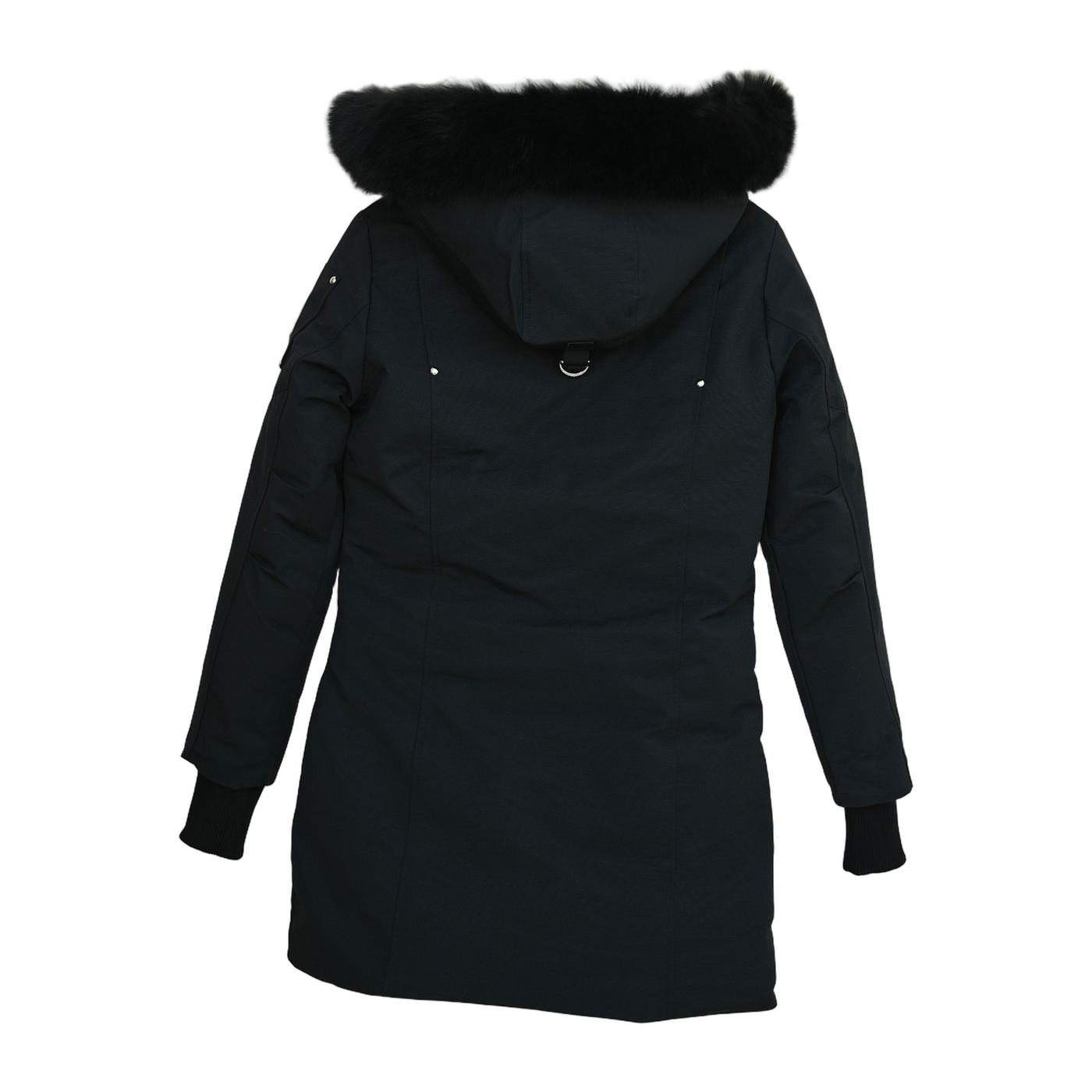 Moose Knuckles Women's Original Shearling-Trim Stirling Parka — Black — #310