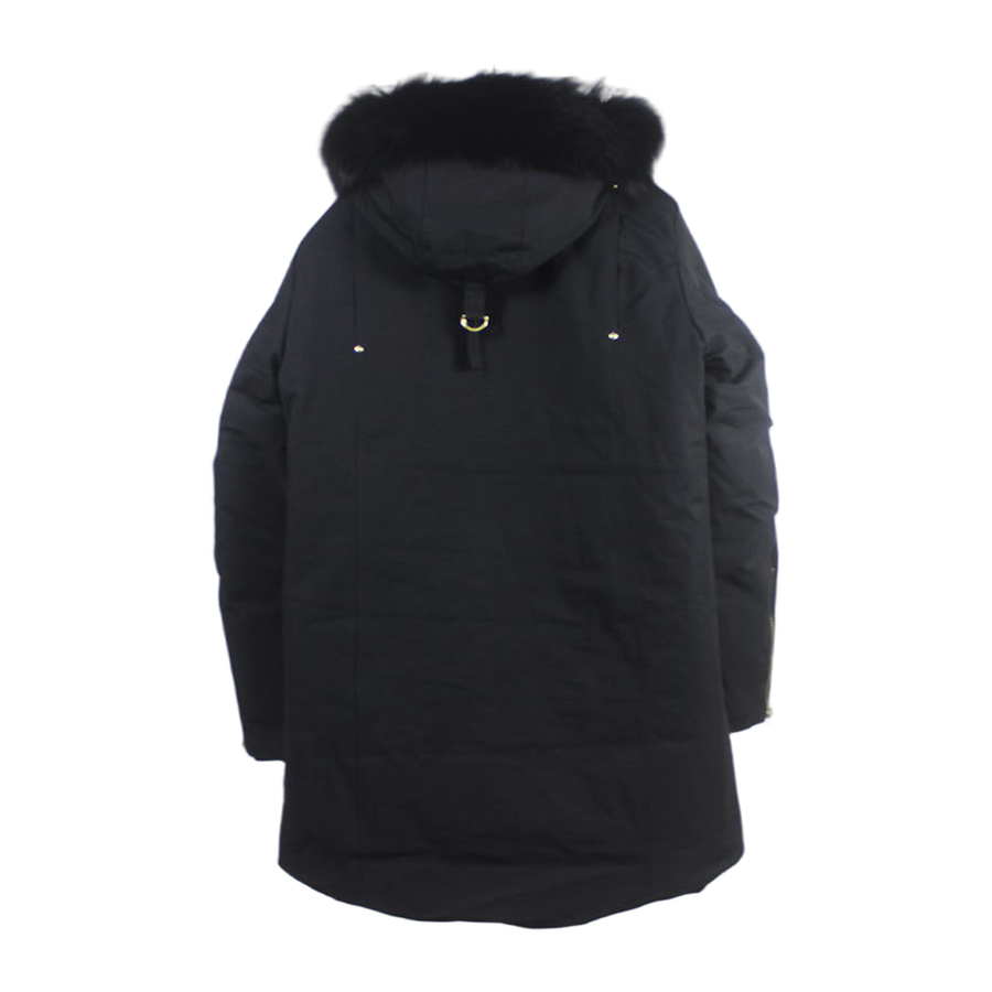 Moose Knuckles Men's Gold Series Stag Lake Parka — Black — #313