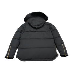 Moose Knuckles Men's Original Gold Series Shearling-Trim 3Q Jacket — Black — #317