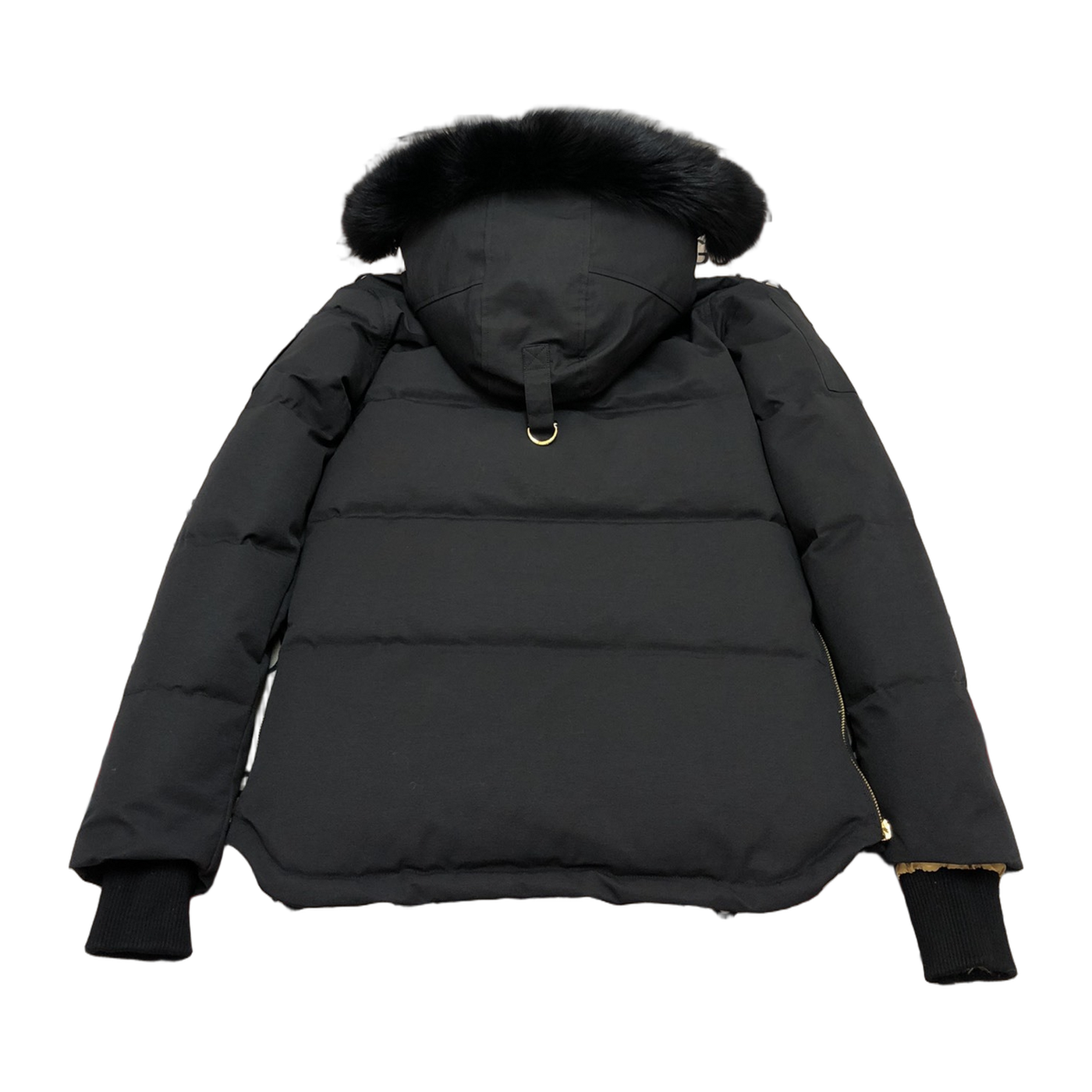 Moose Knuckles Men's Original Gold Series Shearling-Trim 3Q Jacket — Black — #320