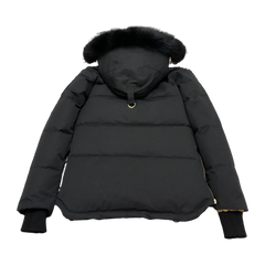 Moose Knuckles Men's Original Gold Series Shearling-Trim 3Q Jacket — Black — #320