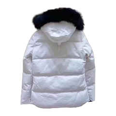 Moose Knuckles Men's Original Shearling-Trim 3Q Jacket — White — #345