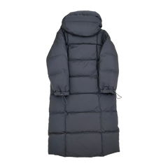 New Balance Unisex Long Down Coat — Black — #347
