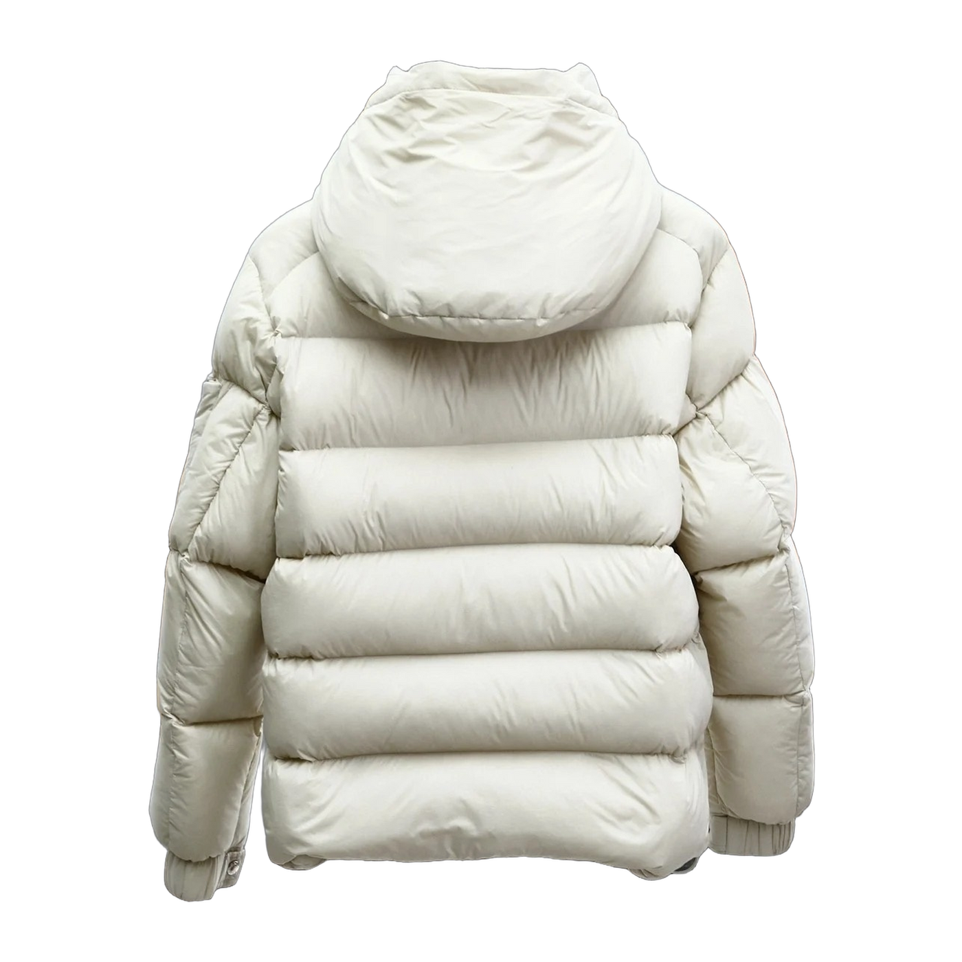 Prada Re-Nylon Hooded Puffer Jacket with Sleeve Pouch — #362