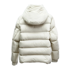 Prada Re-Nylon Hooded Puffer Jacket with Sleeve Pouch — #362