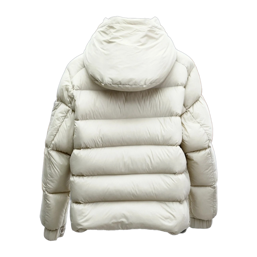 Prada Re-Nylon Hooded Puffer Jacket with Sleeve Pouch — #362