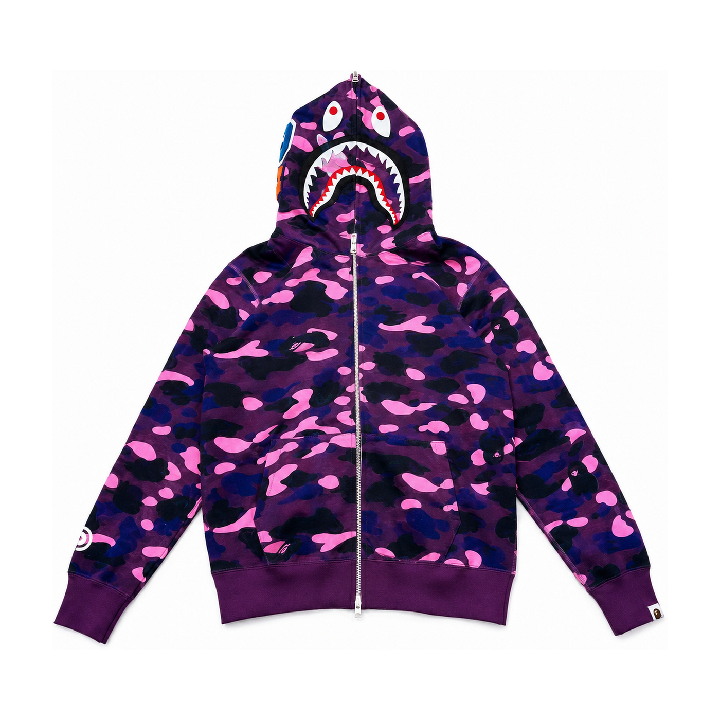 Custom NewJeans-Inspired Shark Full-Zip Hoodie — #032