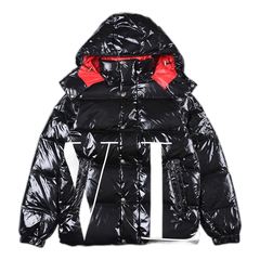 Moncler × Valentino VLTN Hooded Puffer Jacket — Black — #450