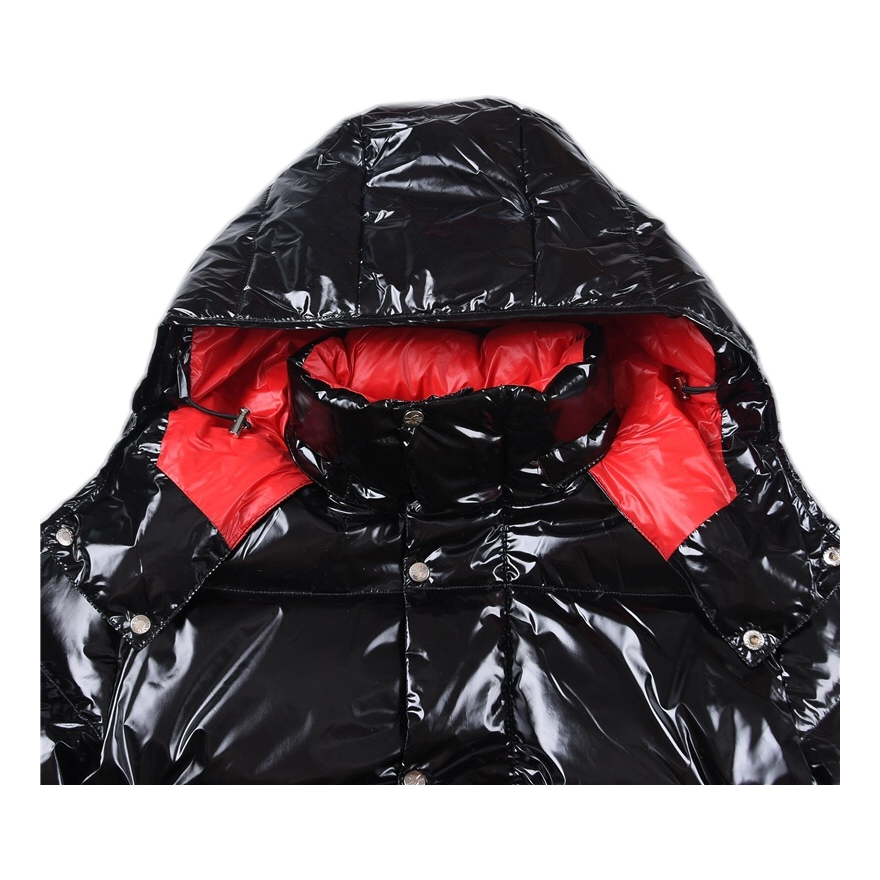Moncler × Valentino VLTN Hooded Puffer Jacket — Black — #450