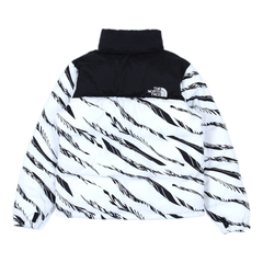 The North Face Zebra-Pattern Puffer Jacket — #452