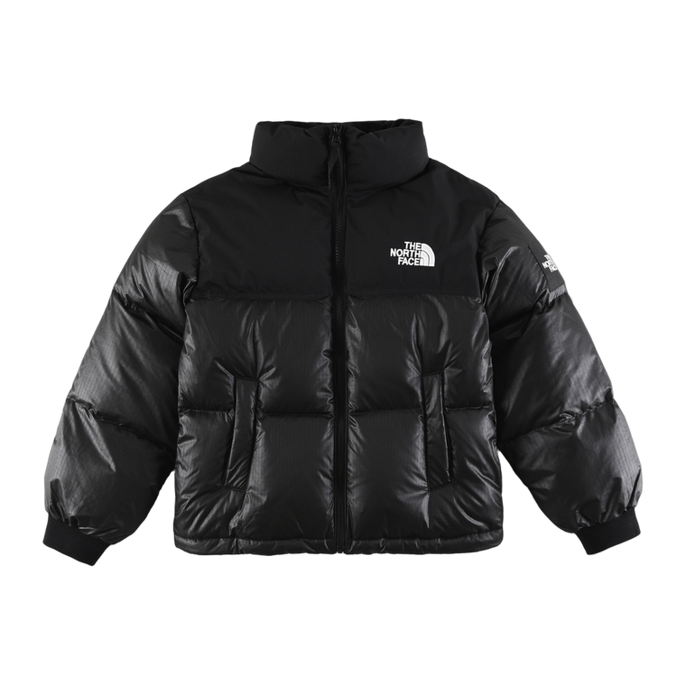 The North Face Novelty Nuptse Cropped Down Jacket — Black — #402