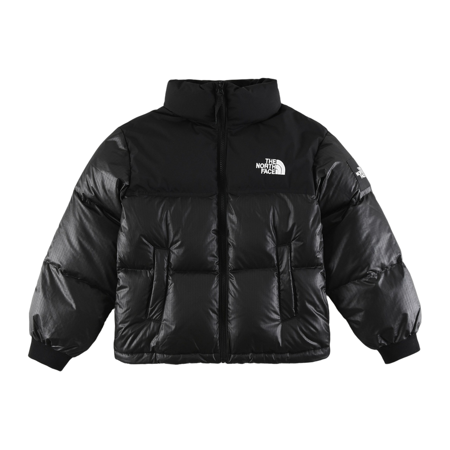 The North Face Novelty Nuptse Cropped Down Jacket — Black — #402