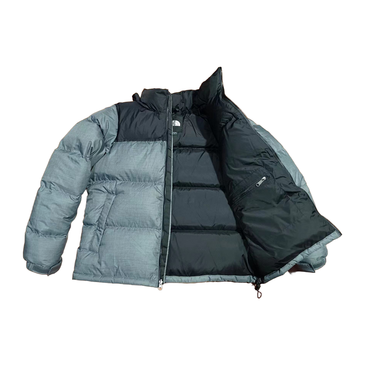 The North Face 1996 Retro Nuptse Jacket — Gray & Silver — #387