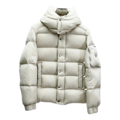 Prada Hooded Puffer Jacket with Sleeve Pouch — #362