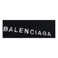 Balenciaga Small Wordmark Beanie — #408