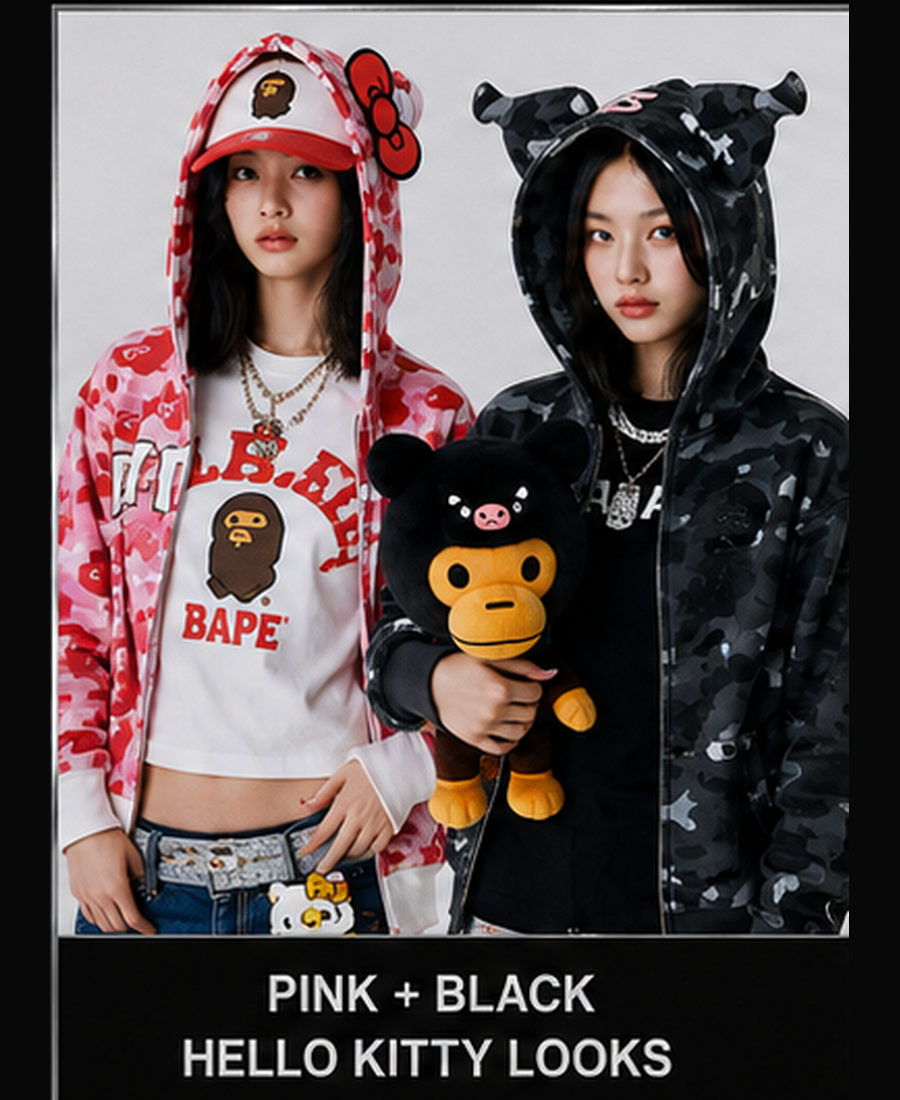 SHOP BAPE X HELLO KITTY